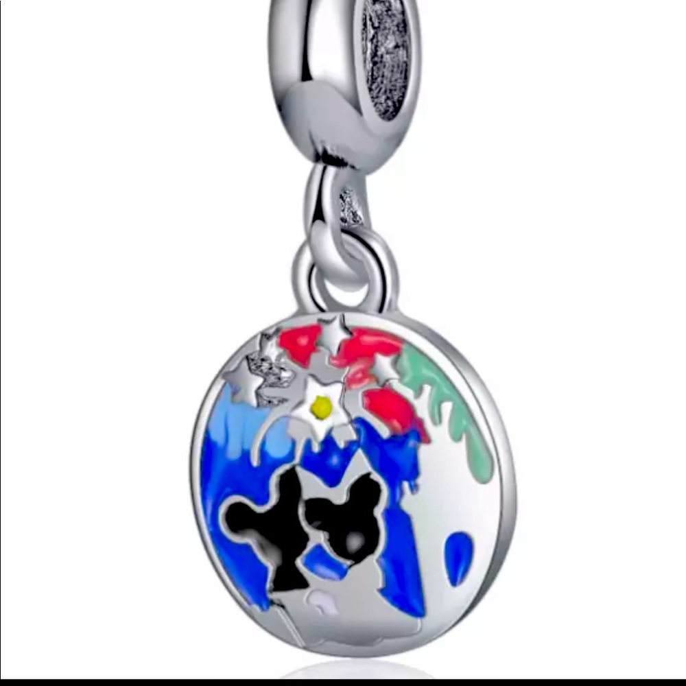 New Disney 925-Charm Fit Original Pandora Bracelet